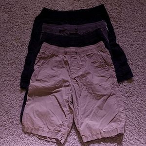 Lot of 4 Large sz 18 14H boys shorts, cargo shorts